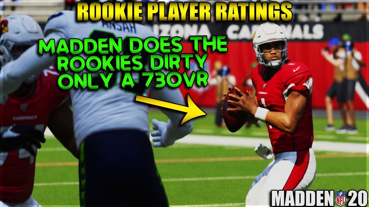 Madden 20 Rookie Ratings - Madden Does The Rookies DIRTY!!!