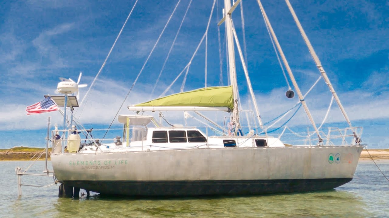 Сел на мель на глубине 60 см — давайте проверим покрытие днища! (MJ Sailing — Эпизод 160)