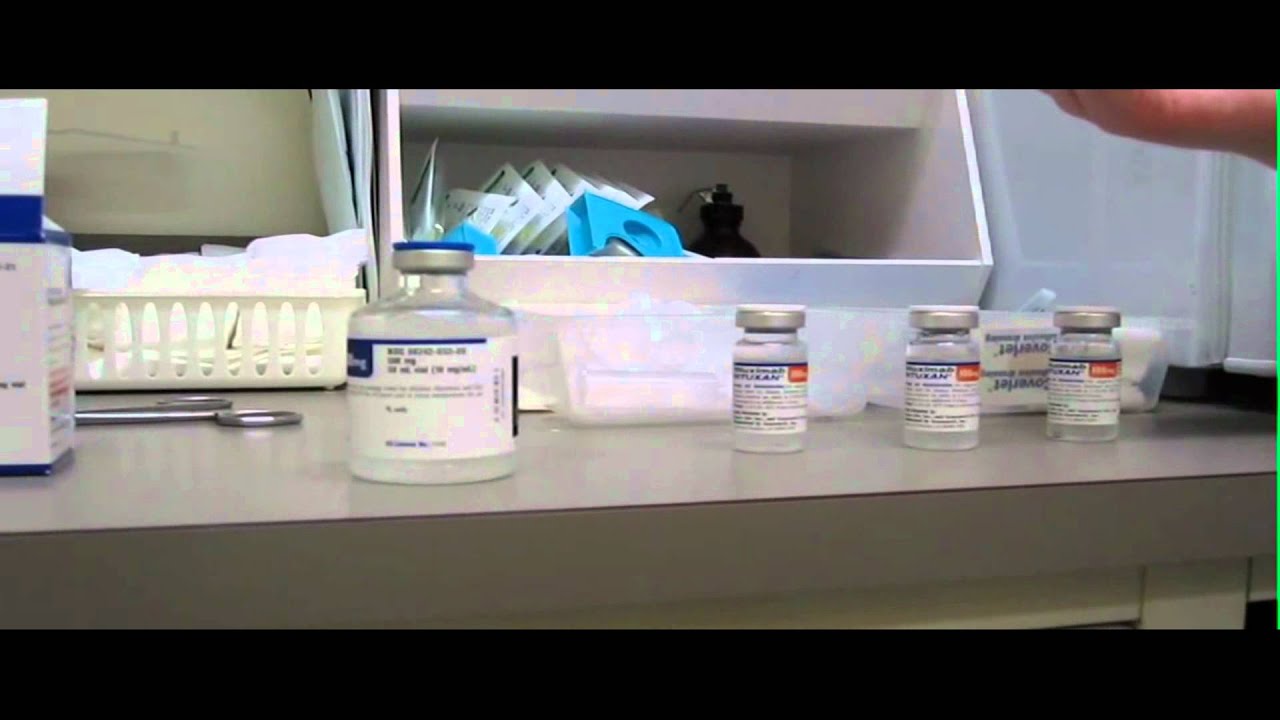Infusing Rituxan