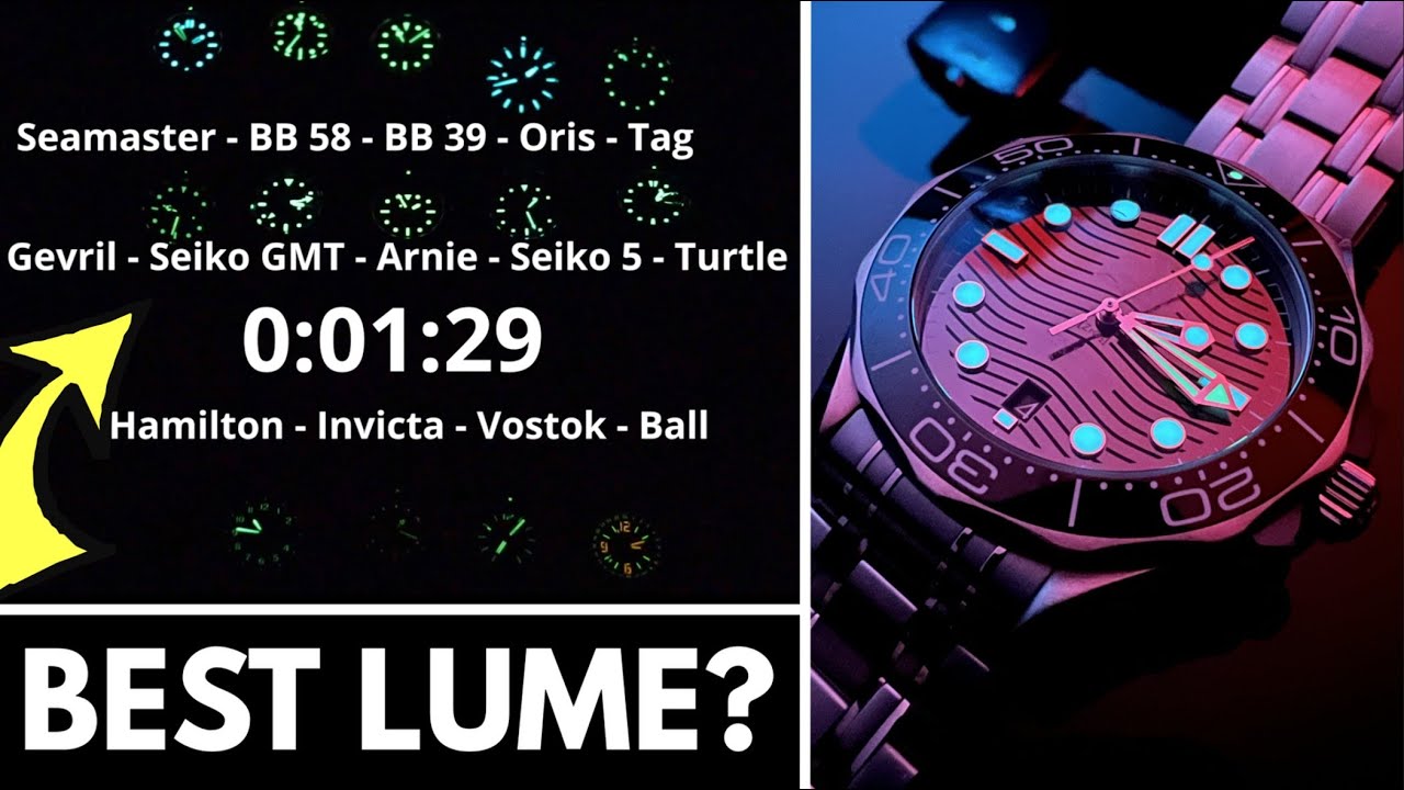Diver Lume Challenge | From Invicta to Omega - Which brand makes the best lume?
