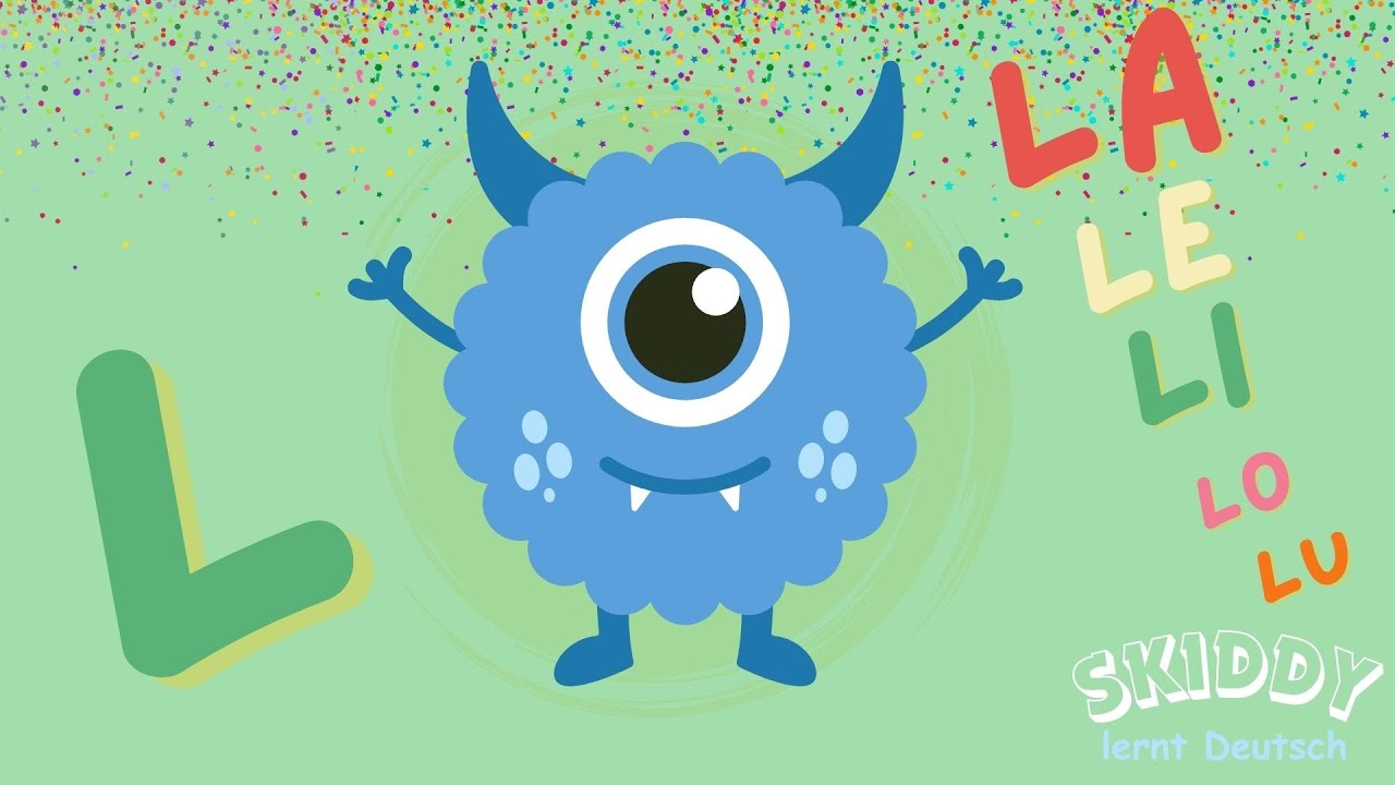 Lernen mit Silben: la, le, li, lo, lu | Lesen & Schreiben für Kinder |Lernvideo Deutsch Klasse 1