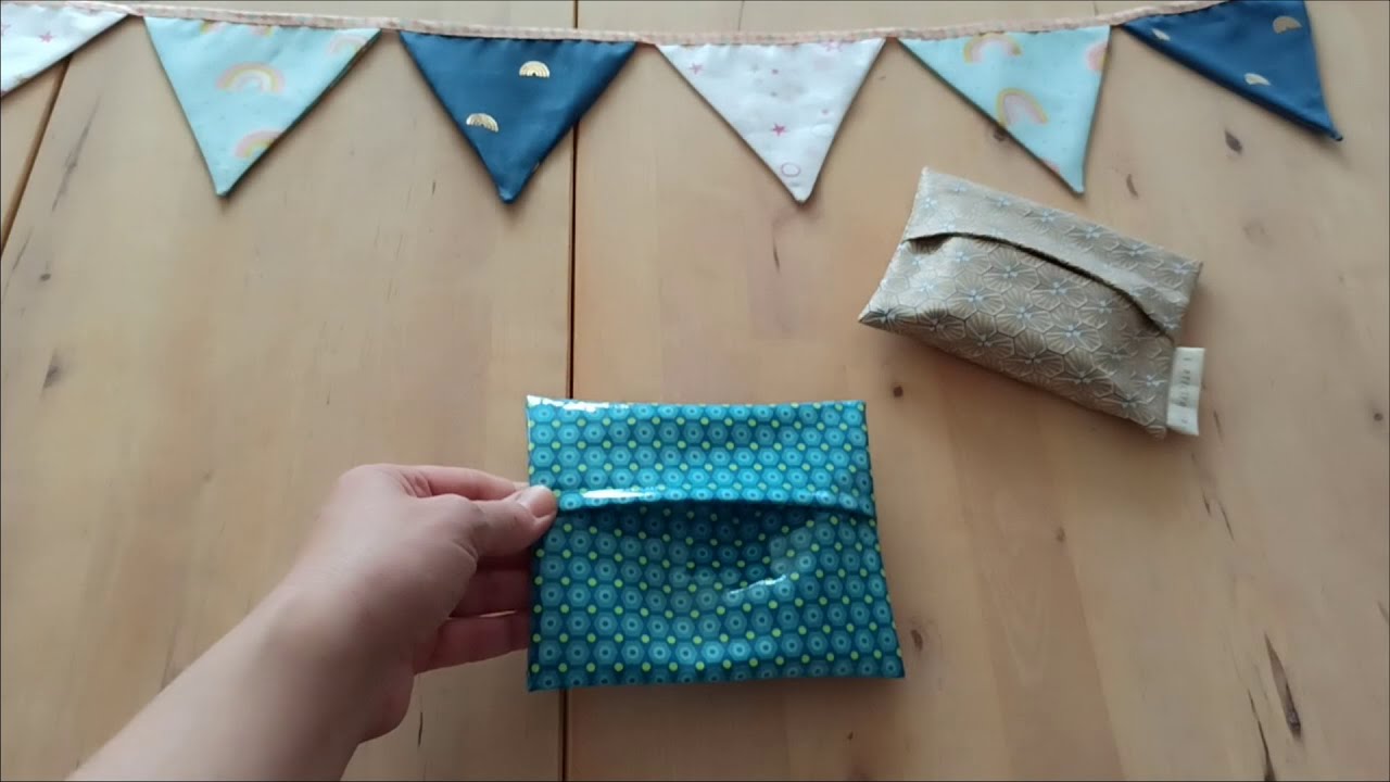 Tuto Couture Facile : la Pochette à savon et shampoing solide