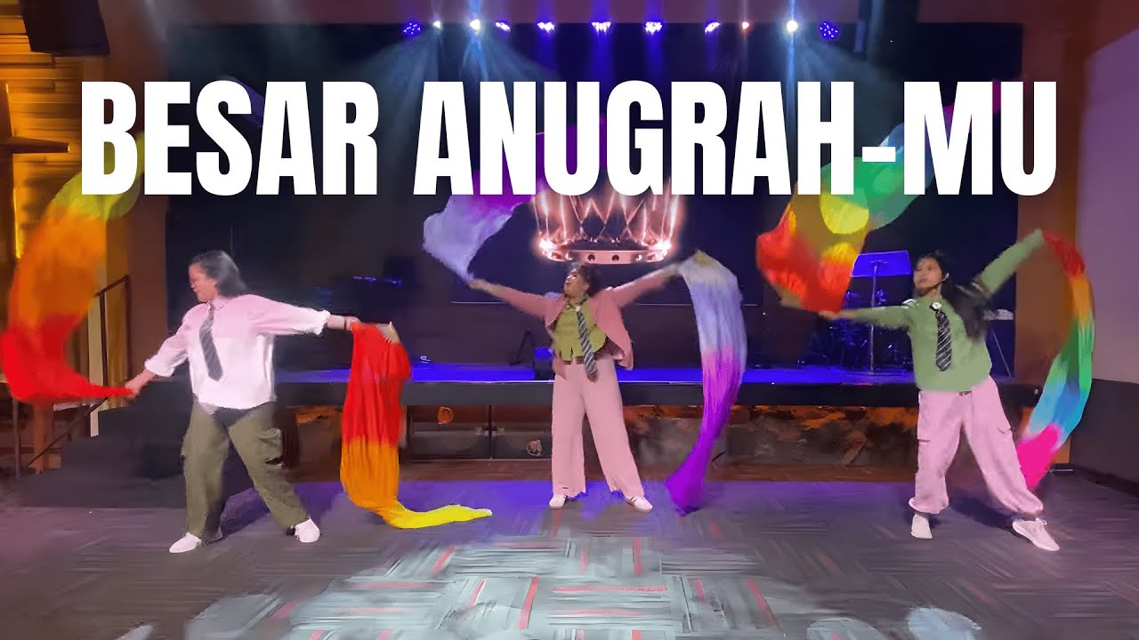 Besar Anugerah-Mu - Dance Cover by Shulamite Dancers (Kipas/Silk Fan) | GBI RMK Permata Buana
