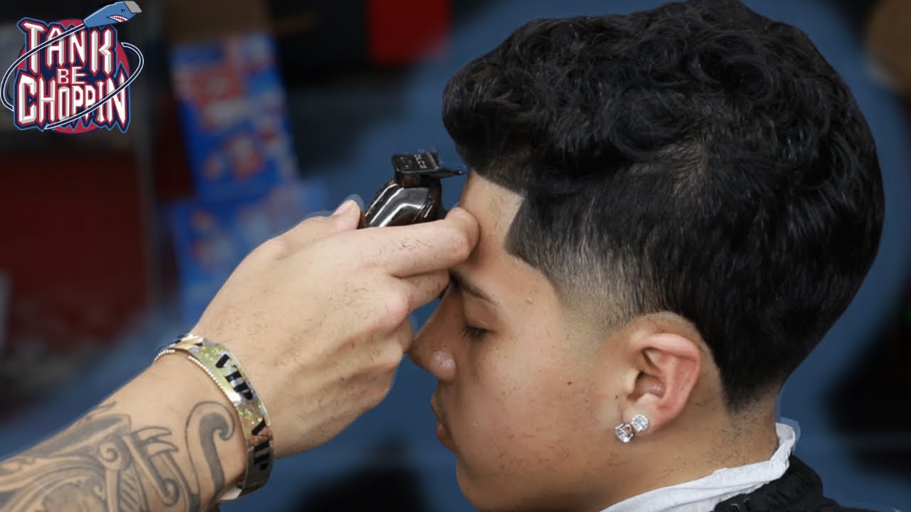 How To Taper into Curls | Step by Step Barber Tutorial