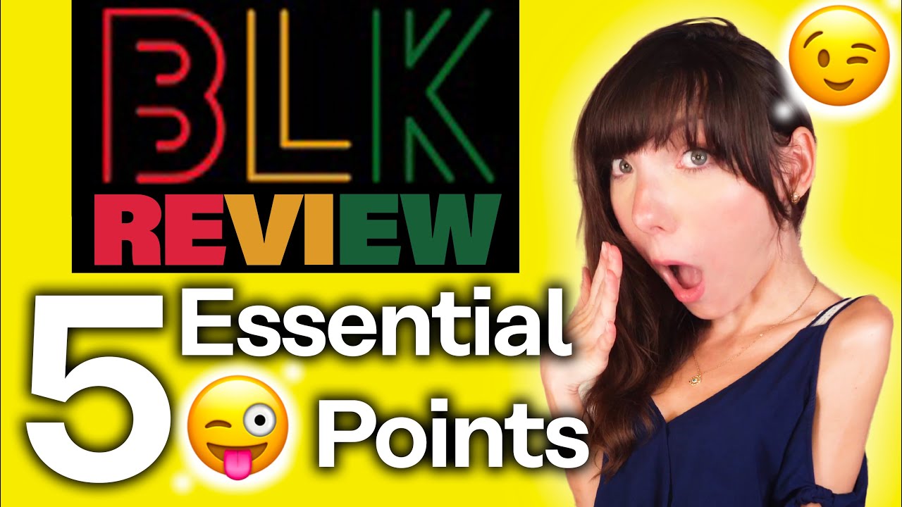 BLK Dating App Review [Exclusively Black Dating!]