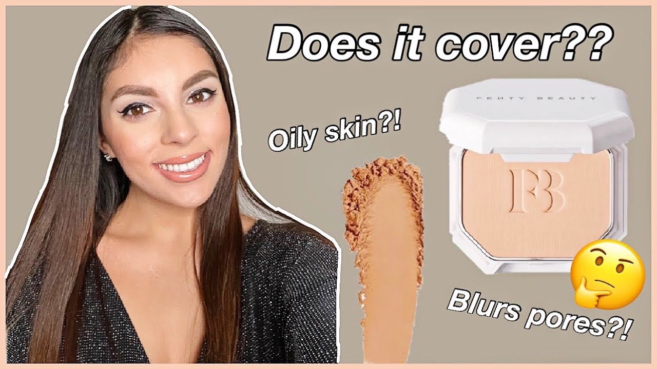 Fenty Beauty Pro Filt'r Powder Foundation Review on ACNE PRONE SKIN
