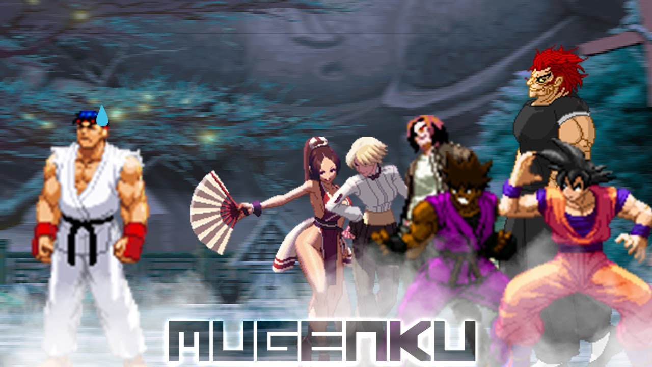 More and more are coming to challenge Master God Ryu! ft Yujiro and Goku. MUGEN Multiverse