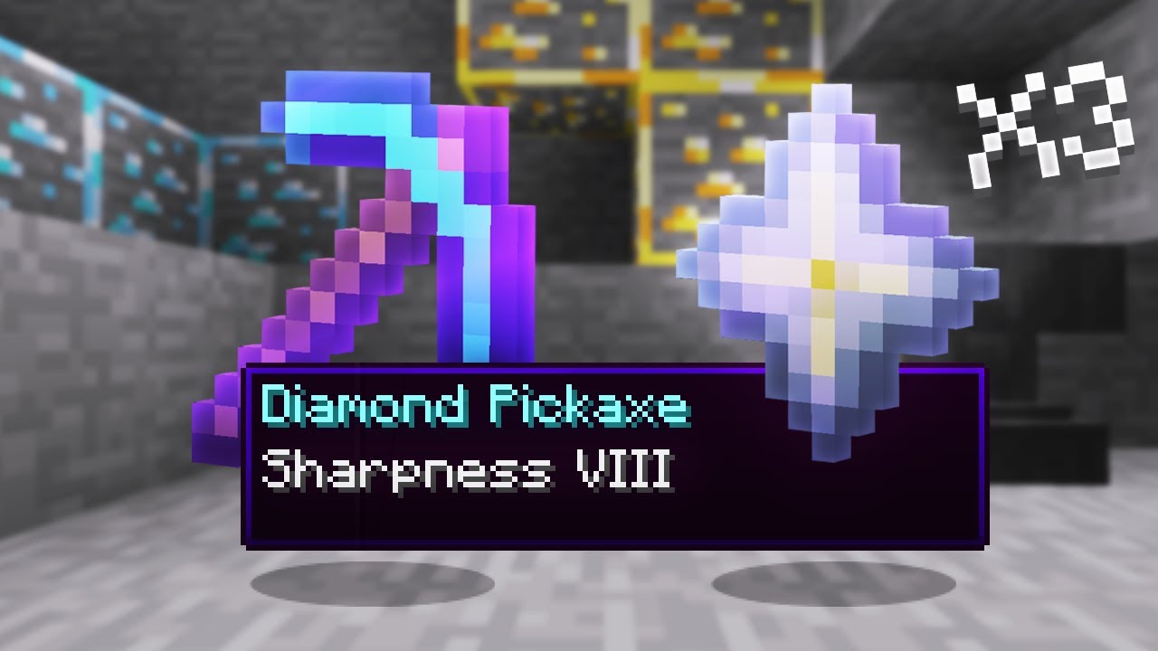 Sharpness 8 Pickaxe in Hypixel UHC