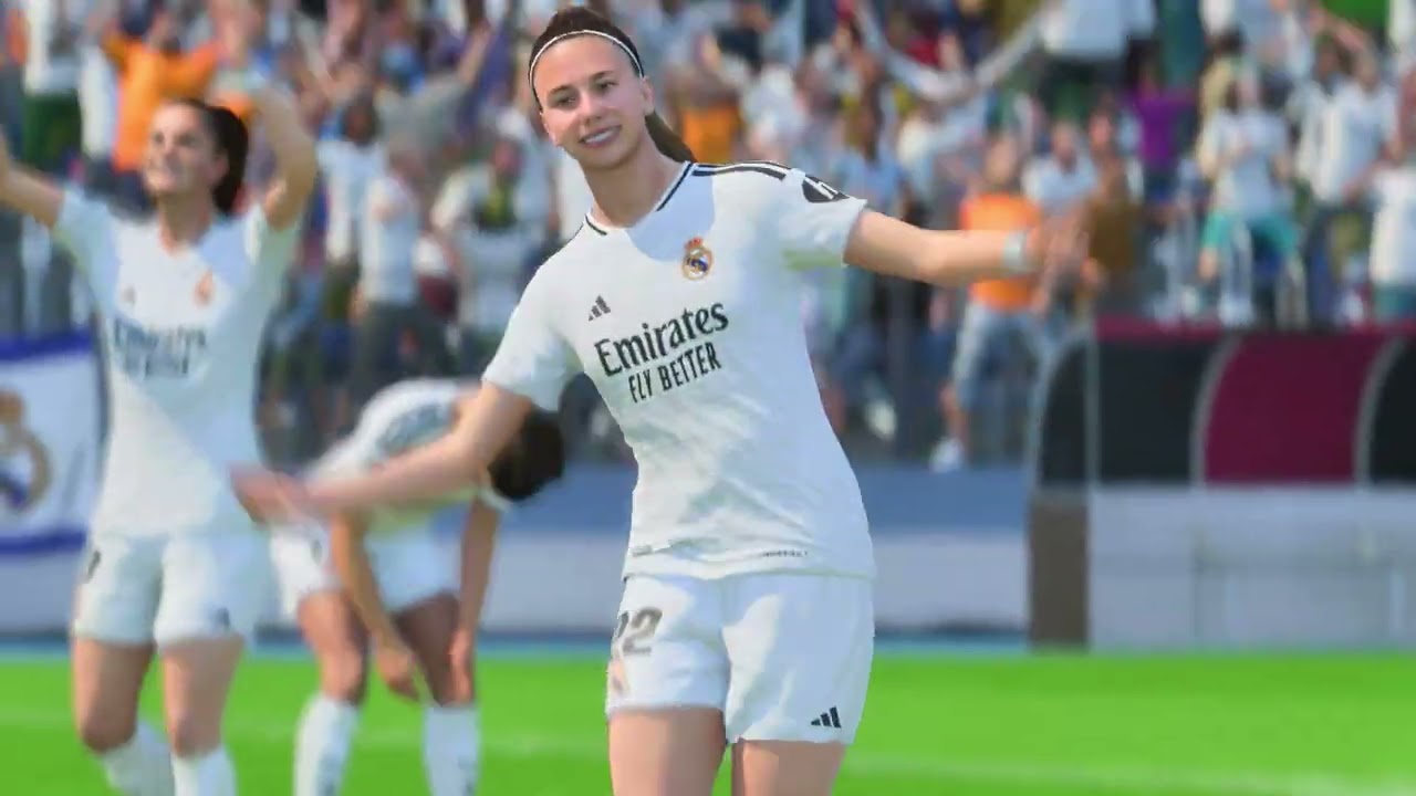 EA Sports FC 25 Magyar komment&aacute;tor mod 90% - Real Madrid (Women) - Nantes (Women)