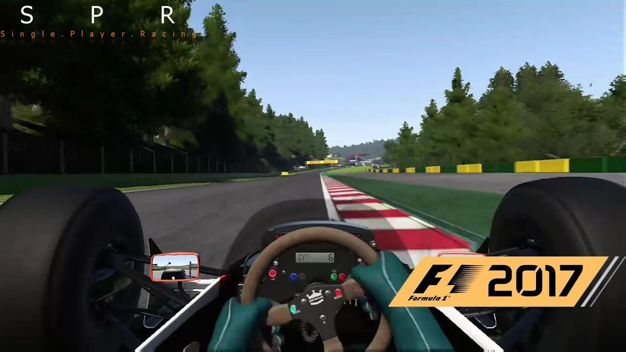 F1 2017 Game: All Classic Cars Driven! Spa Hotlaps