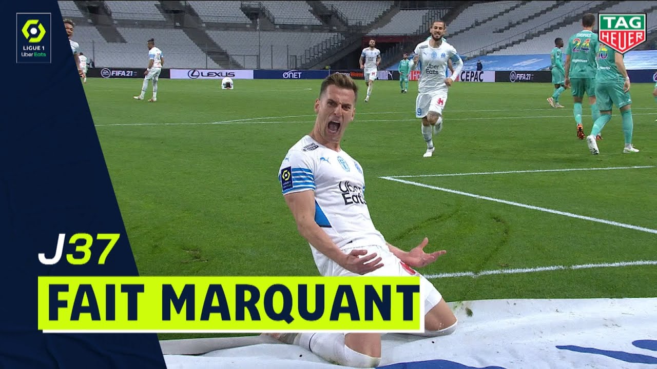 Milik marque son premier tripl&eacute; en L1 UberEats & envoie l'OM en coupe d'Europe la saison prochaine!