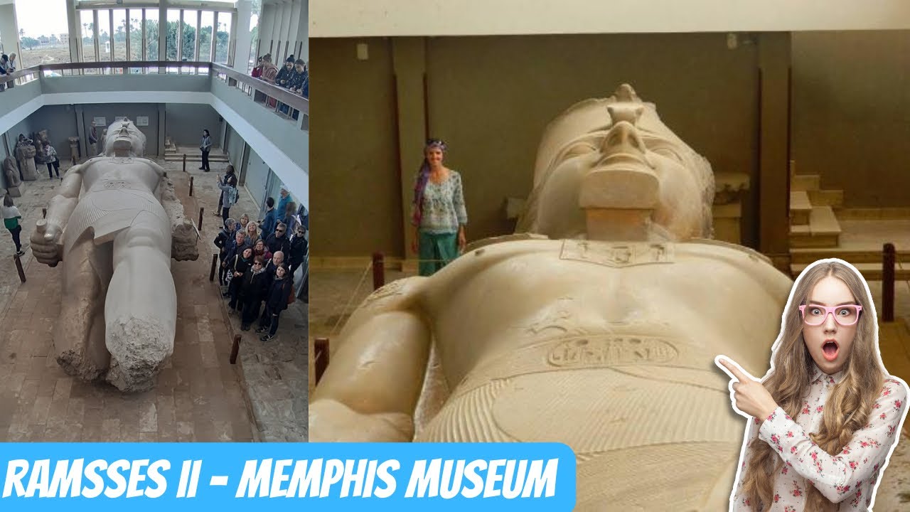 Colosso di RAMSES II a Menfi | Statue of  Ramses II: Memphis