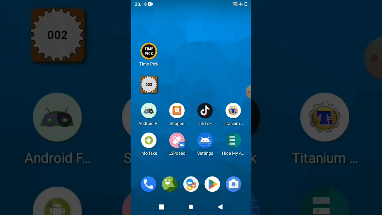 Android Faker | setting imei titanium backup | Tikotok