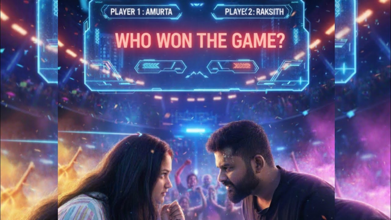 Rakshi ವಿನ್ನಾ 😅Playing Challenge Game 🎯🤪 #ammuraddi #entartanment 