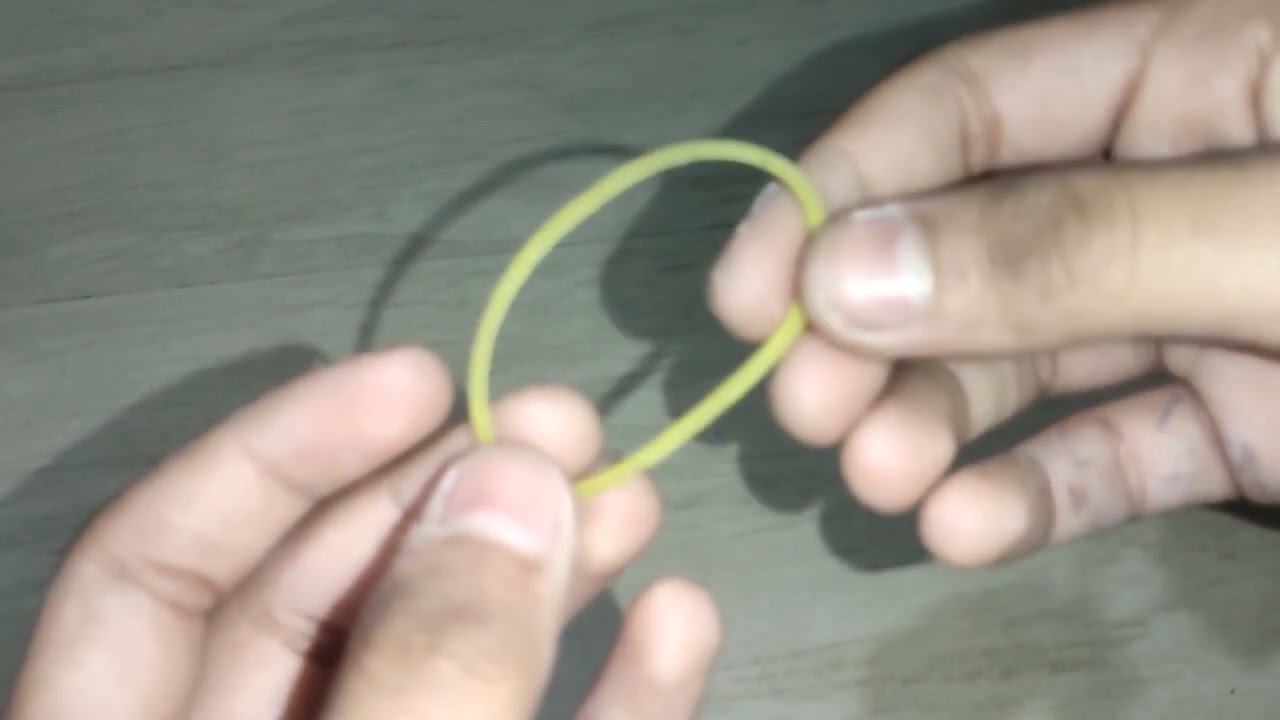 How to make rubber band gun