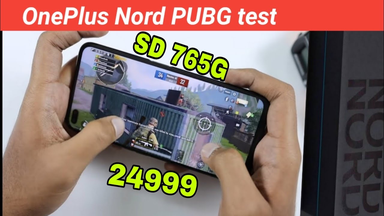 OnePlus Nord PUBG MOBILE Gaming Test | OnePlus Nord High graphics test , TDM & Classic match