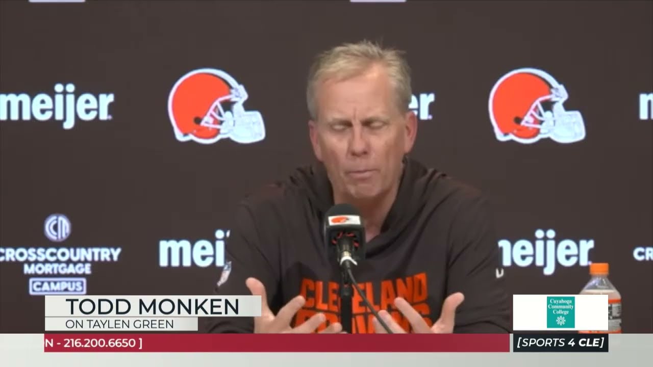 Todd Monken on What He Sees in Browns Rookie QB Taylen Green - Sports4CLE, 4/27/26