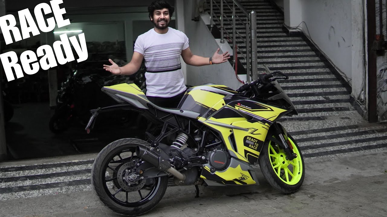 Special RC390 Full Race Fairing Swapped🔥