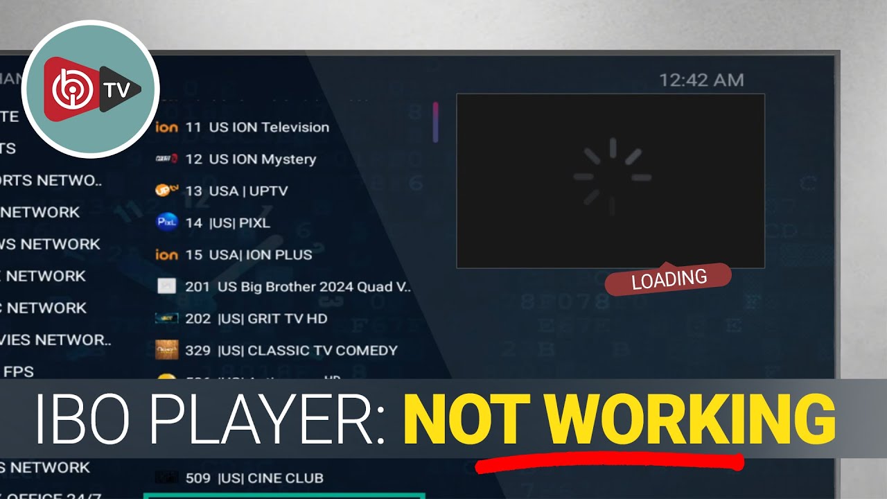IBO Player: Black Screen, Buffering, or Keeps Loading? Watch This Fix!