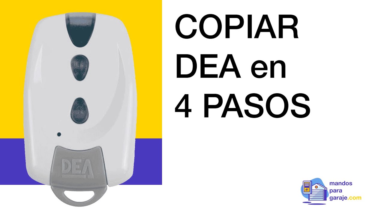 [TUTORIAL] Cómo COPIAR un Mando de Garaje DEA con HR MULTI 2 ✅ | mandosparagaraje.com