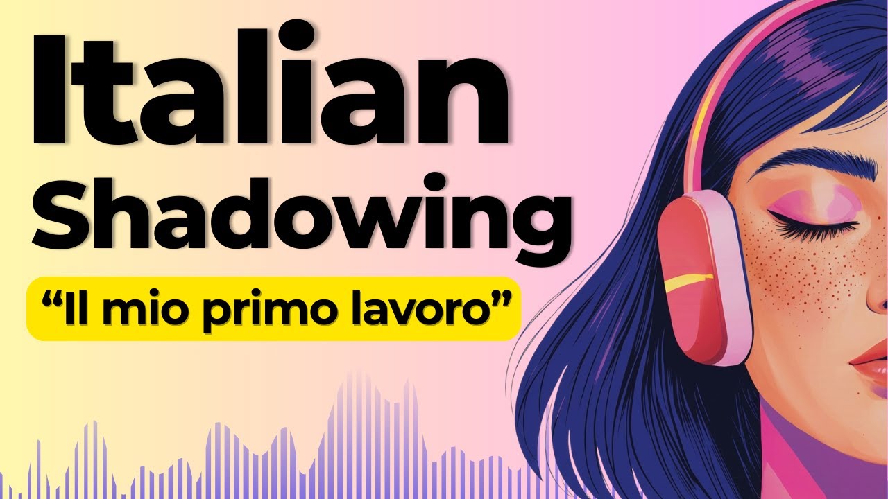 Italian Job Interview Basics | Shadowing Italian Speaking Practice