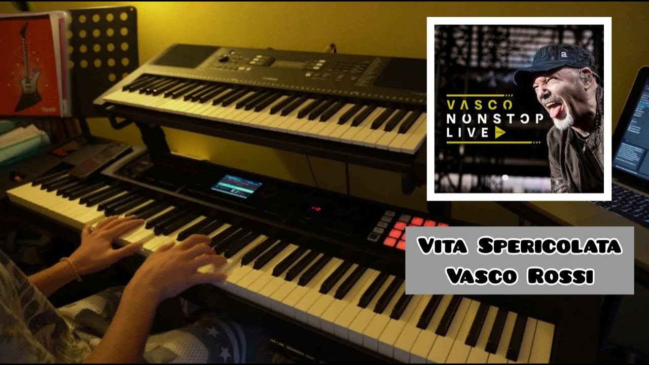 Vita Spericolata - Vasco Rossi - Keyboards Cover by Mirko