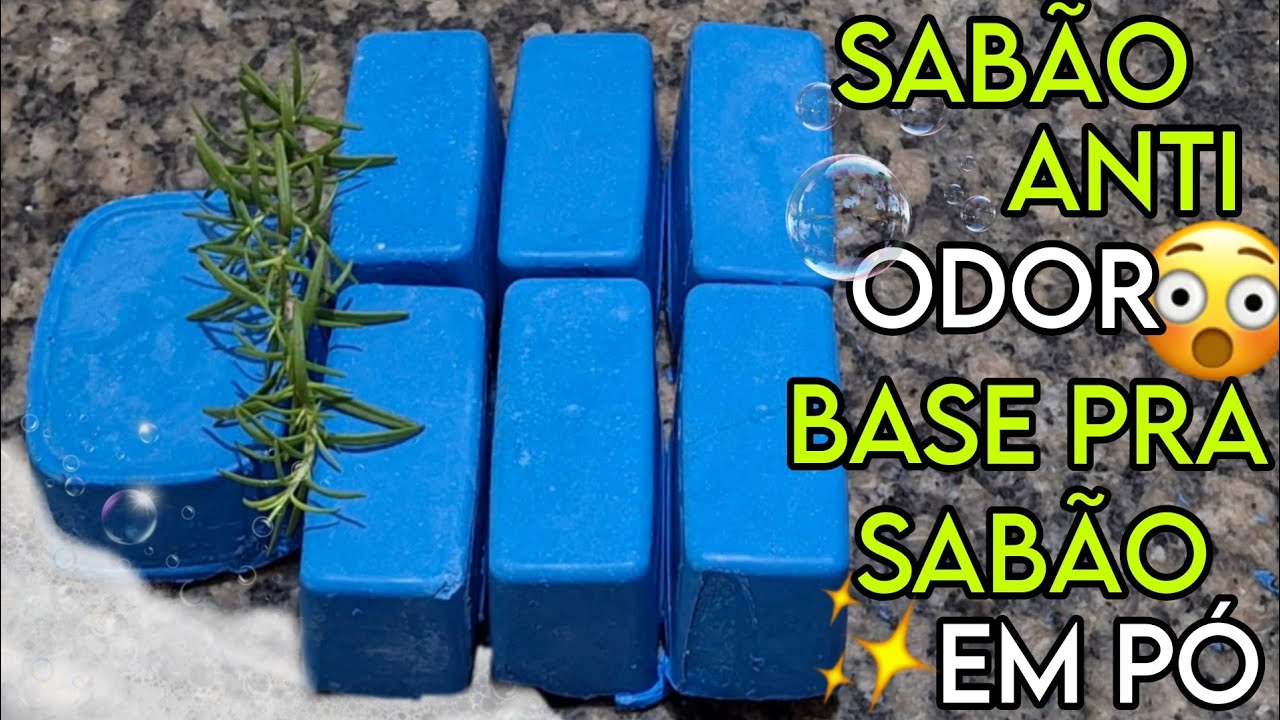 SABÃO ANTI 🌟ODOR BASE PRA SABÃO EM PÓ 🌟
