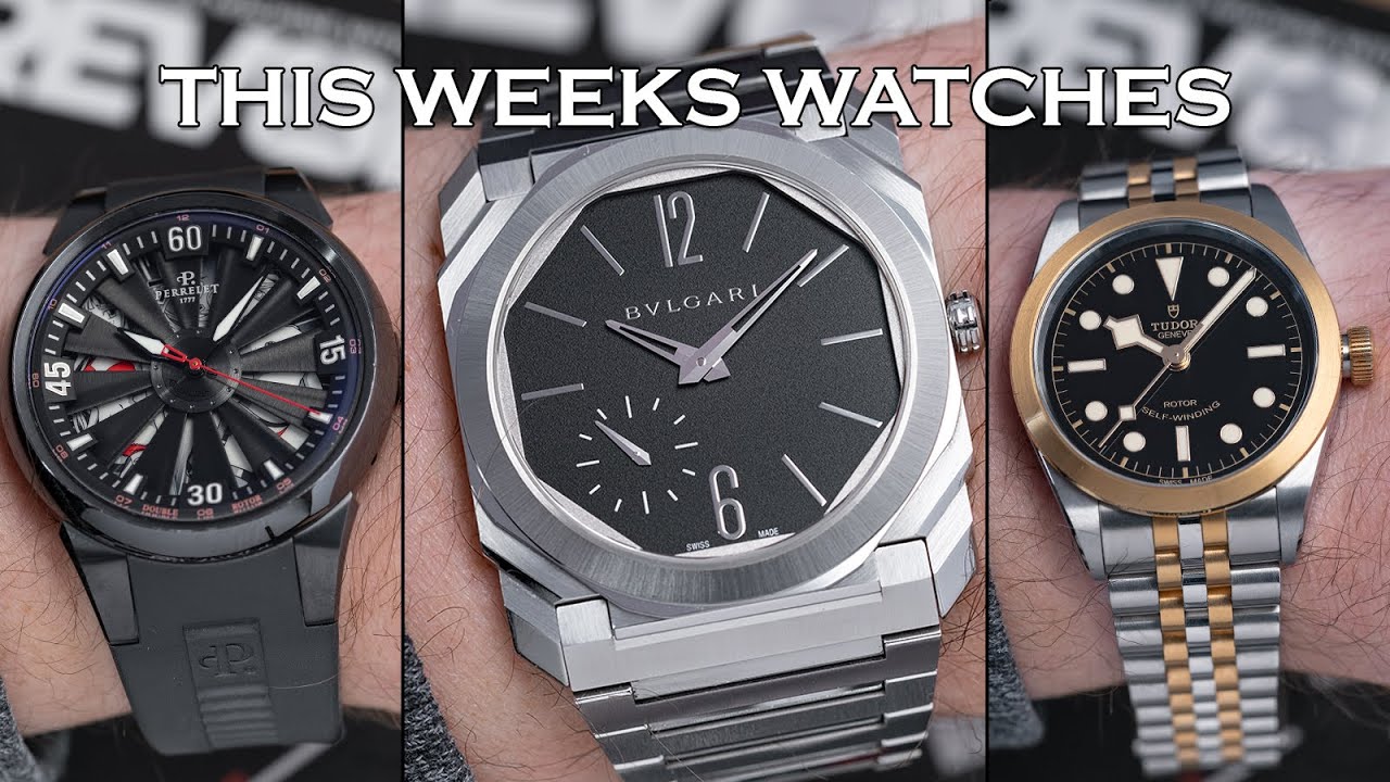 This Weeks Watches - Bulgari Octo Finissimo, Perrelet Erotic, Tudor BB36 S&G, Damasko & More [EP102]