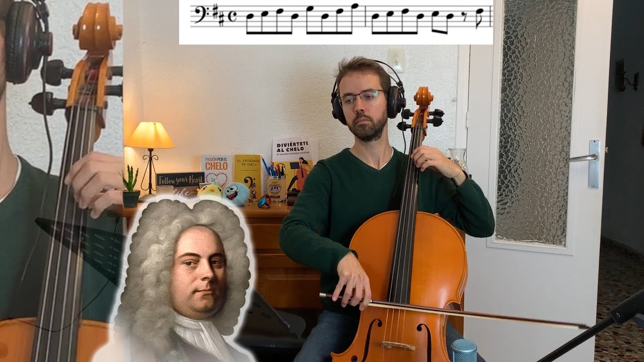 🎻 Pasajes orquestales al Violonchelo - HALLELUJAH DE HÄNDEL - ¡QUÉ BELLEZA!
