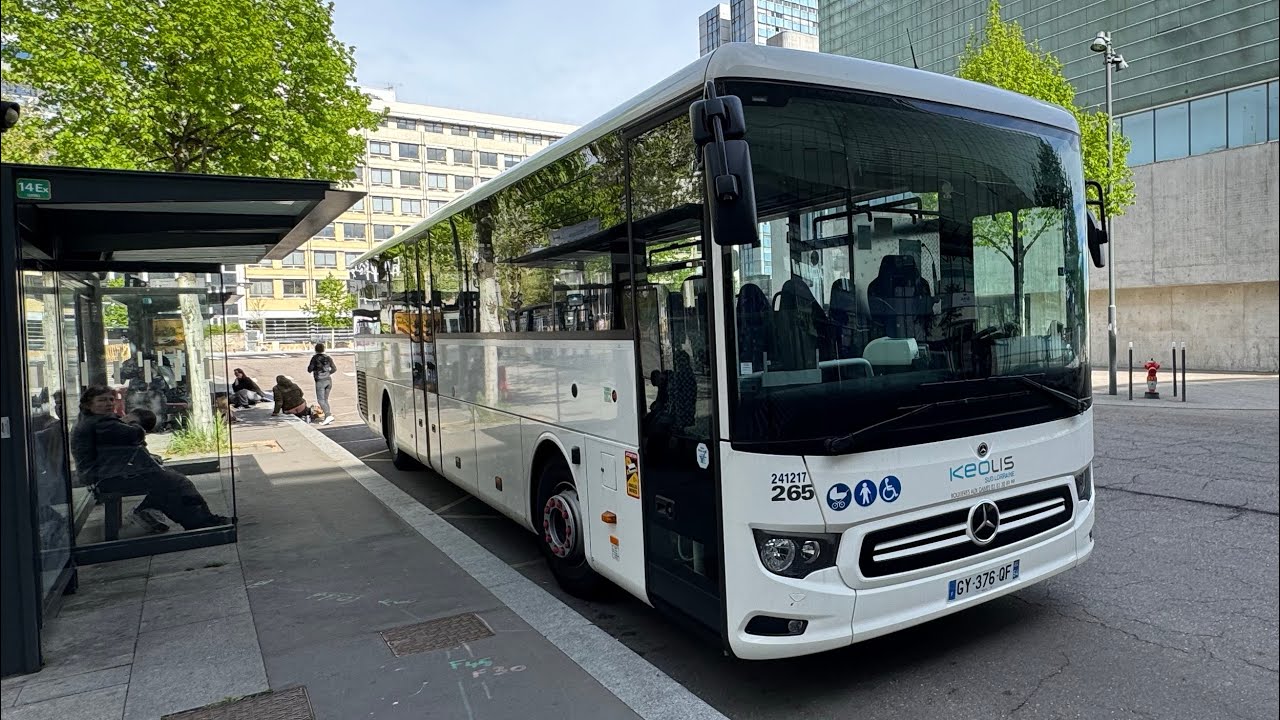 Réseau STAN Nancy : Ligne 14ex - Mercedes-Benz Intouro III M, Voyage de la gare de Nancy à Ludres