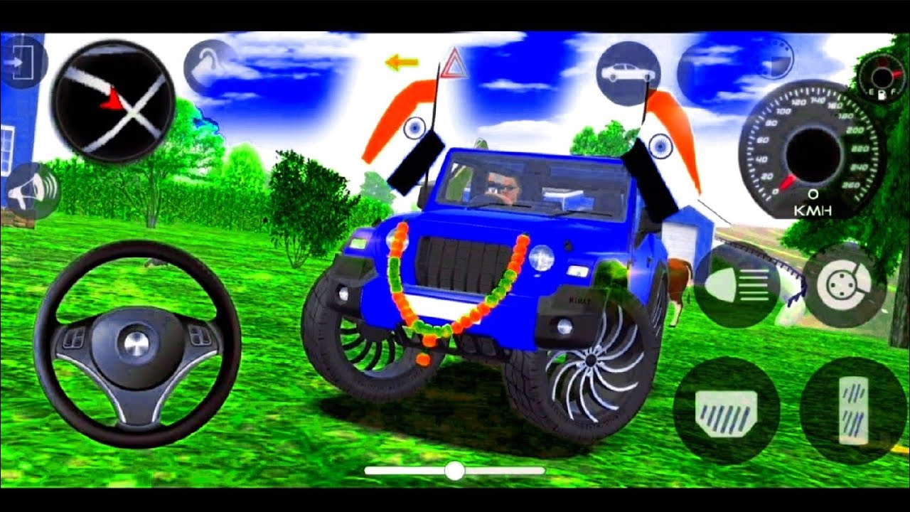 Modified Mahindra Thar😈Games:Indian Blue Thar (Gadi Wala Games) Car Game Android Game - #2026
