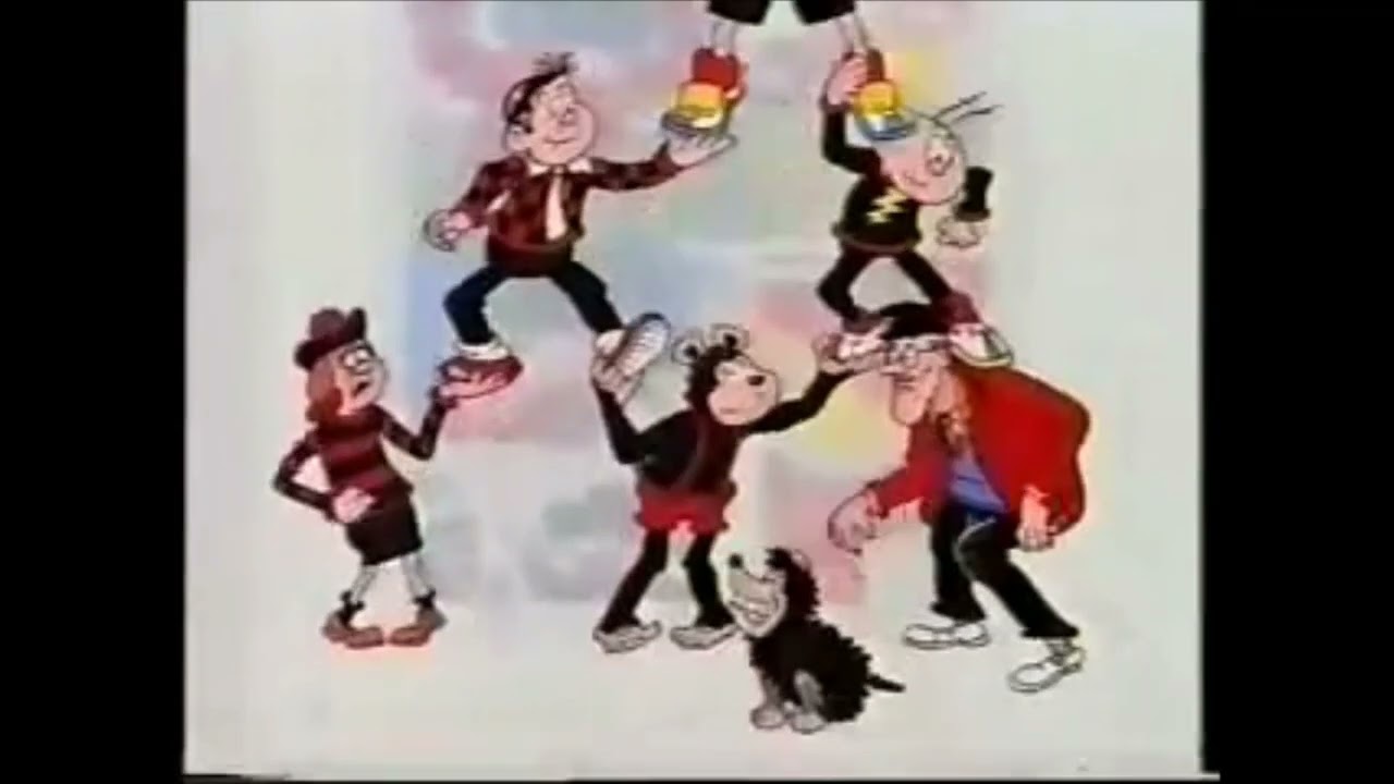 The Beano Comic with free Fruity Pops Lolly! 🍭