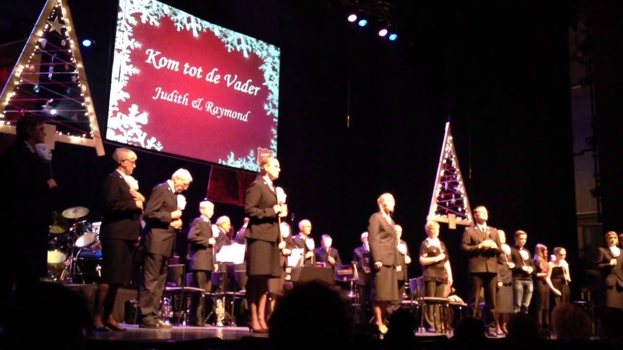 Kerstnachtdienst Leger des Heils Leeuwarden 2013