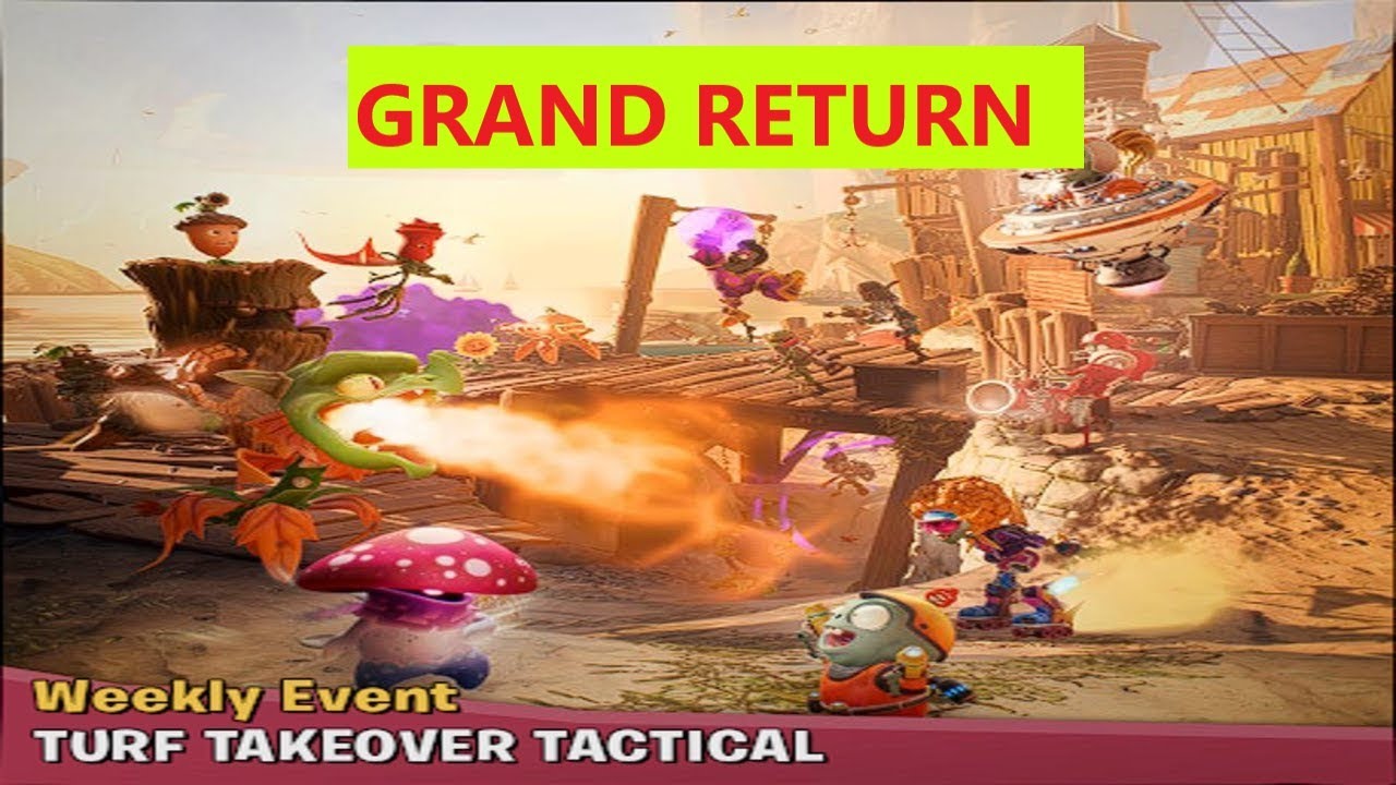 Plants vs. Zombies Battle for Neighborville: Turf Takeover Tactical Returns