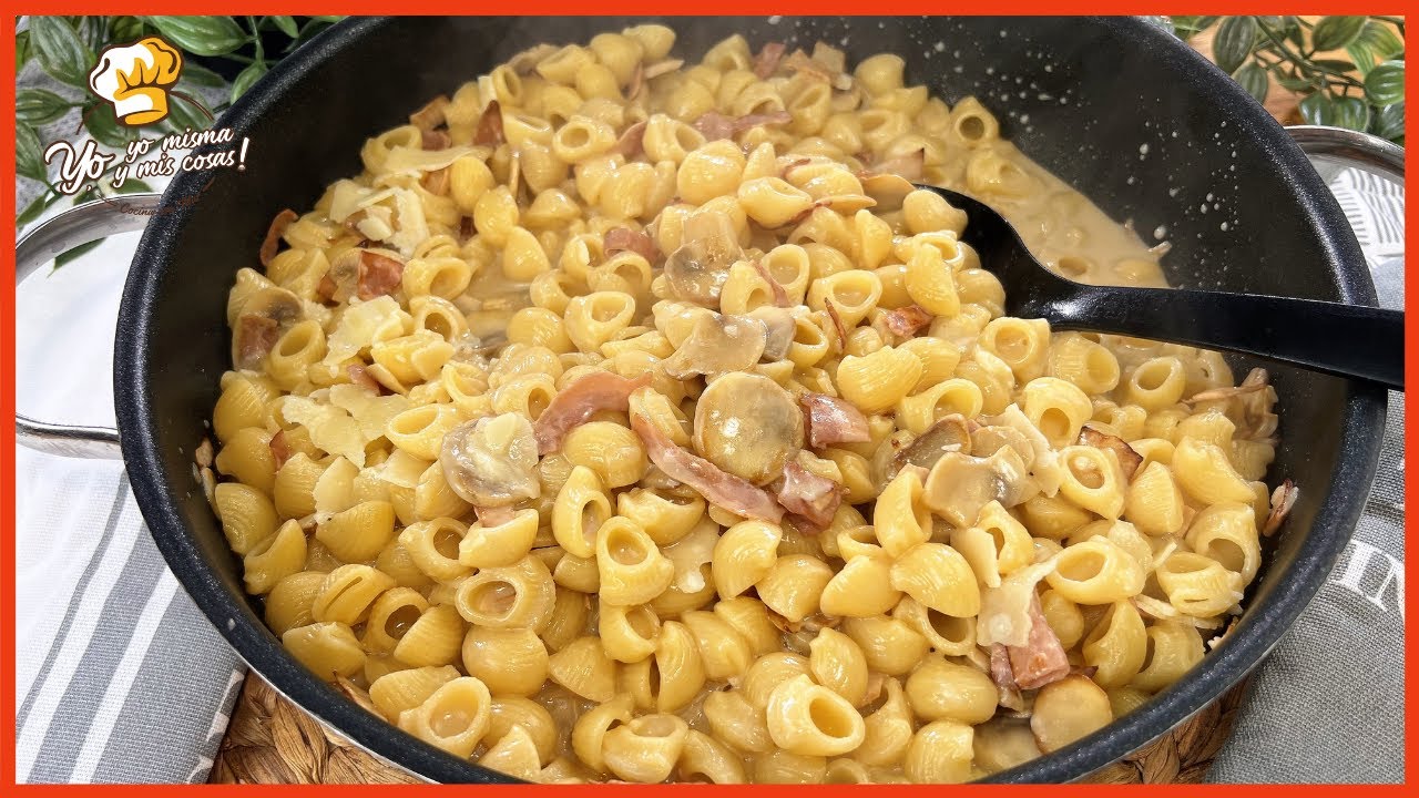 ➡️⭐ En 15 minutos comerán en casa ⭐ PASTA CREMOSA facilisima