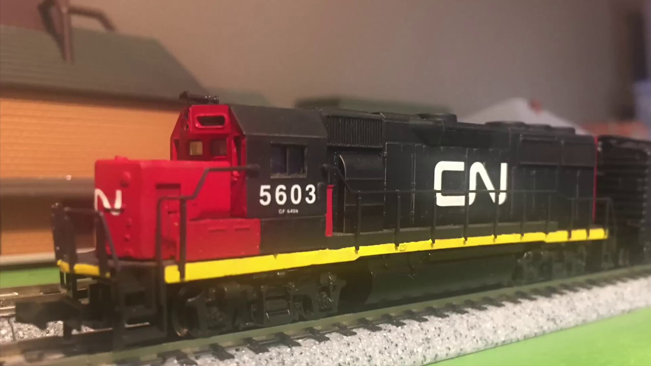 Улучшения Kato GP50 или GP38 в масштабе N