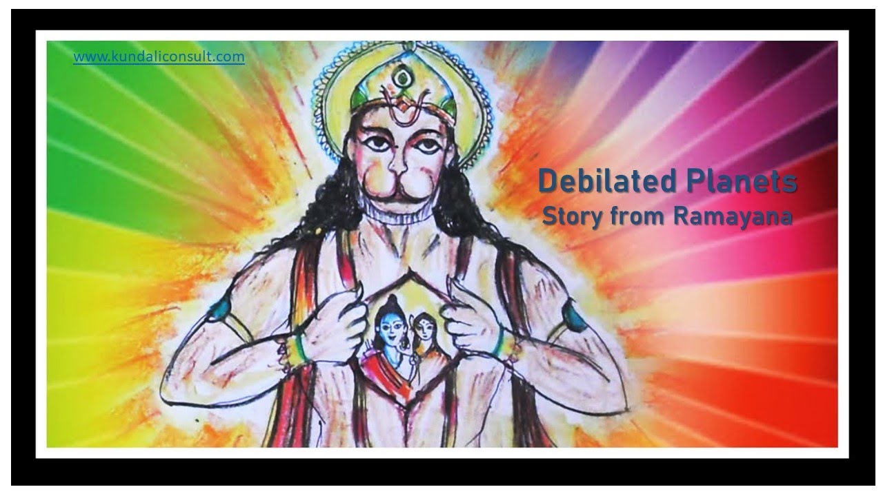 #Debilated Planets (Neecha Graha) in your #Horoscope - Story from #Ramayana