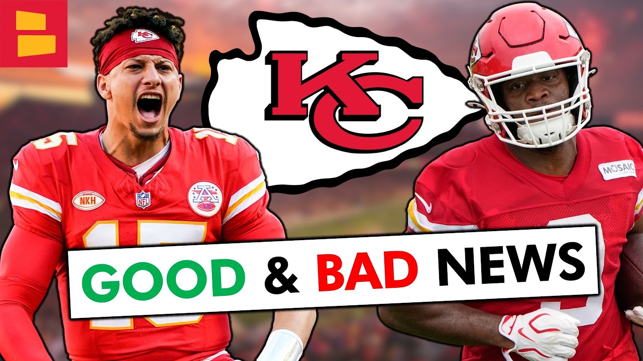 Kansas City Chiefs Fans Just Got GOOD & BAD Injury News!