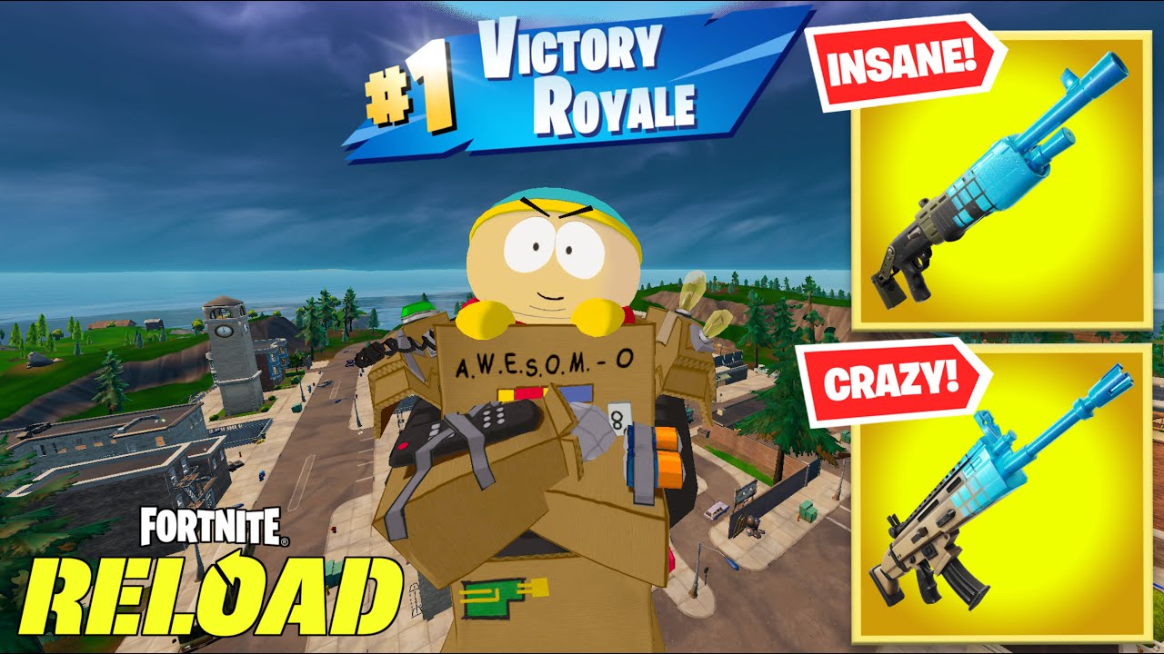 NEW SOUTH PARK SKINS! | Fortnite Reload | High Kill Gameplay | Controller