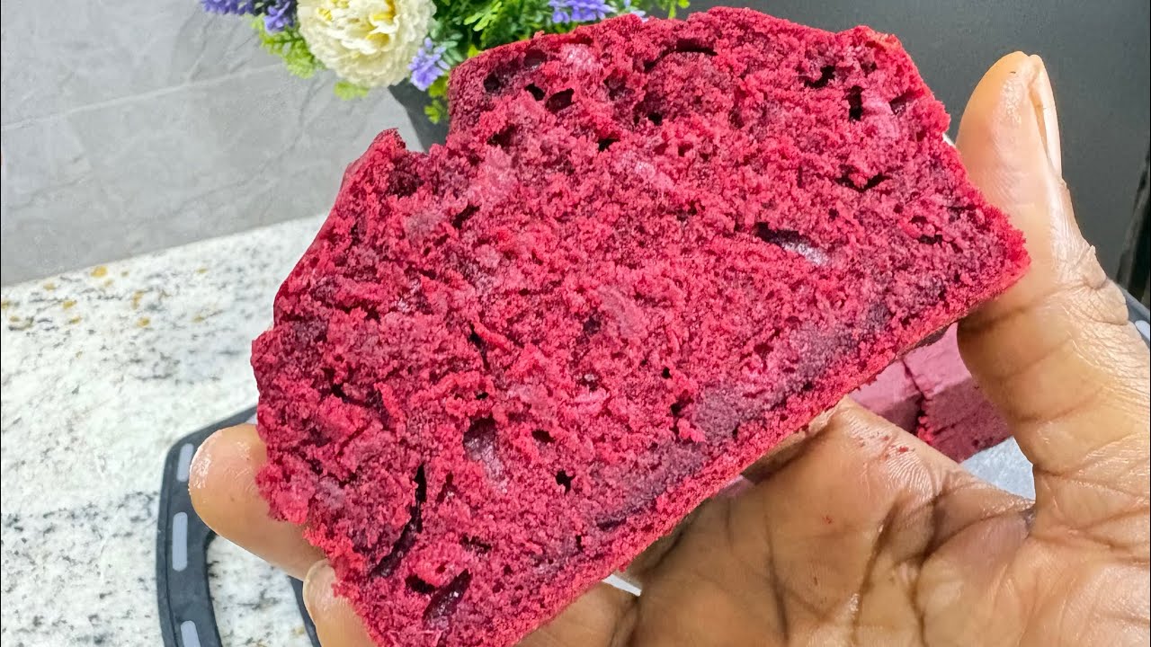 Moist Red Velvet Banana Bread | Easy Homemade Banana Bread Recipe
