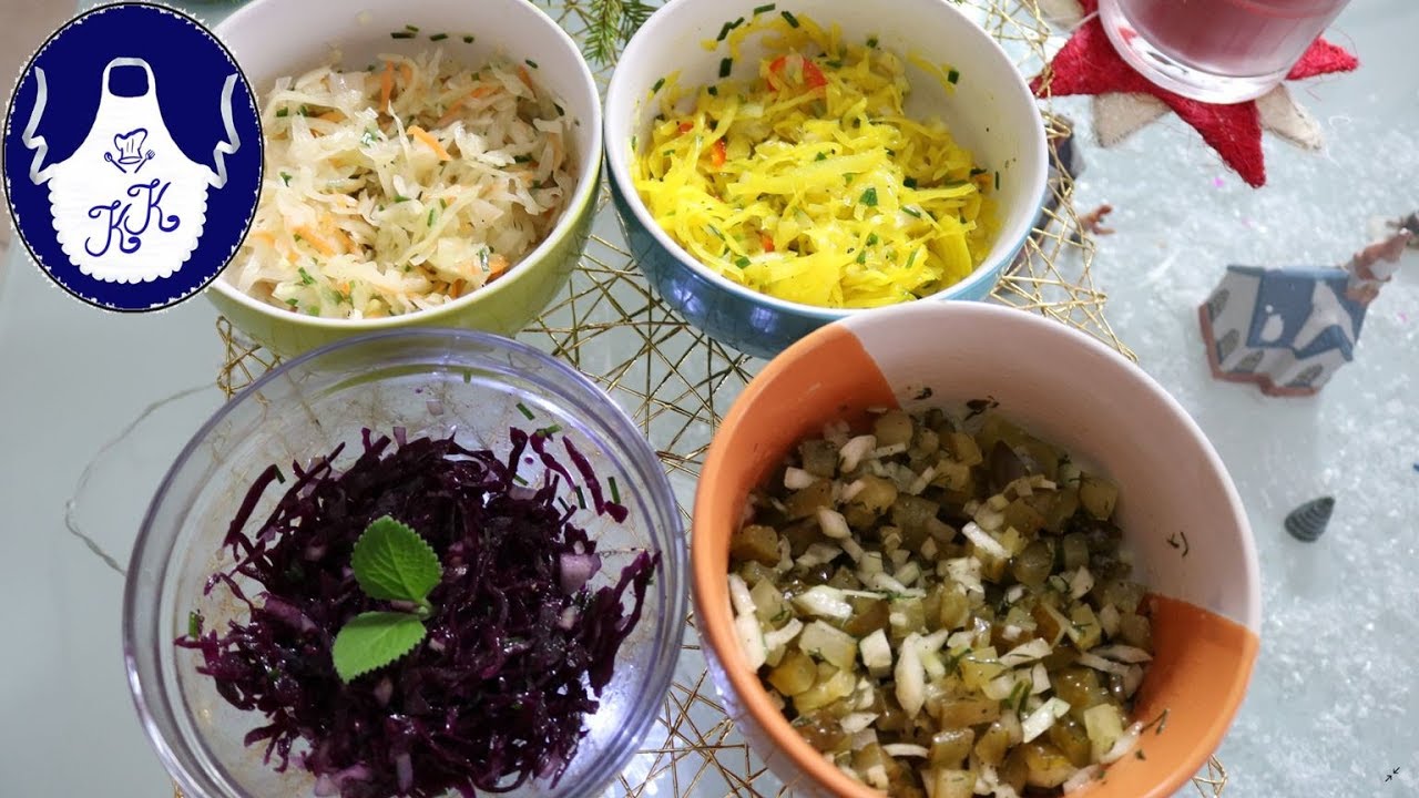 Sauergurken - Sauerkraut - Salate