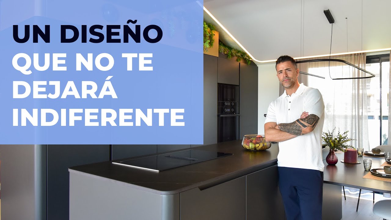 😎 ¡Esta COCINA es ESPECTACULAR! Diseño MODERNO y con muchas CURVAS