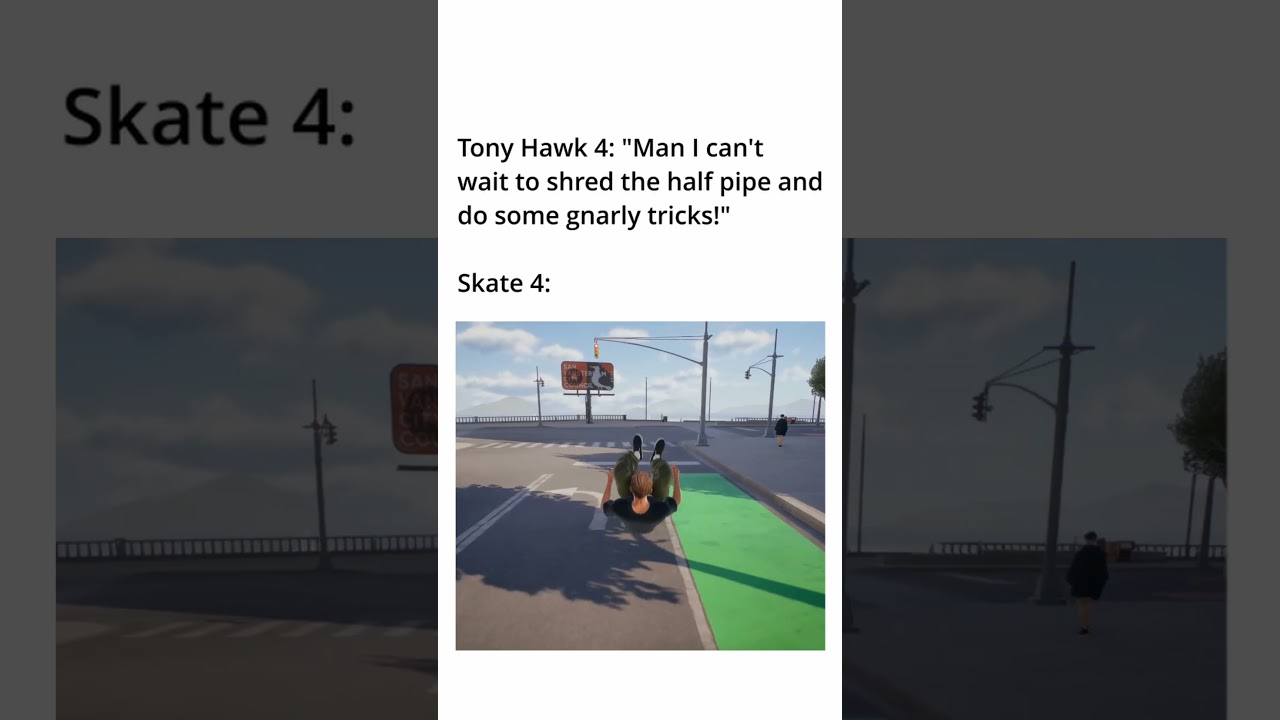 Skate 4 (skate.) Early Access Rolling Meme