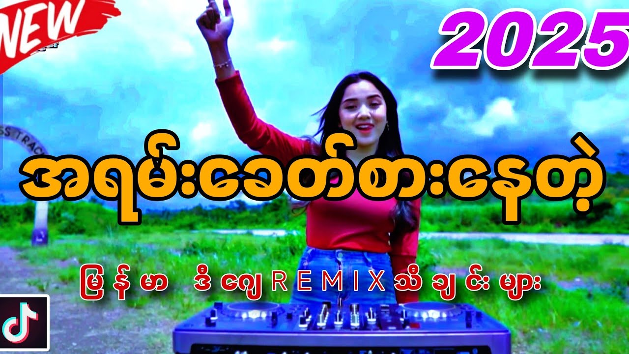 ခေတ်စားနေတဲ့ မြန်မာ DJသီချင်းများ2025 နှင်းဆီ DJ REMIX