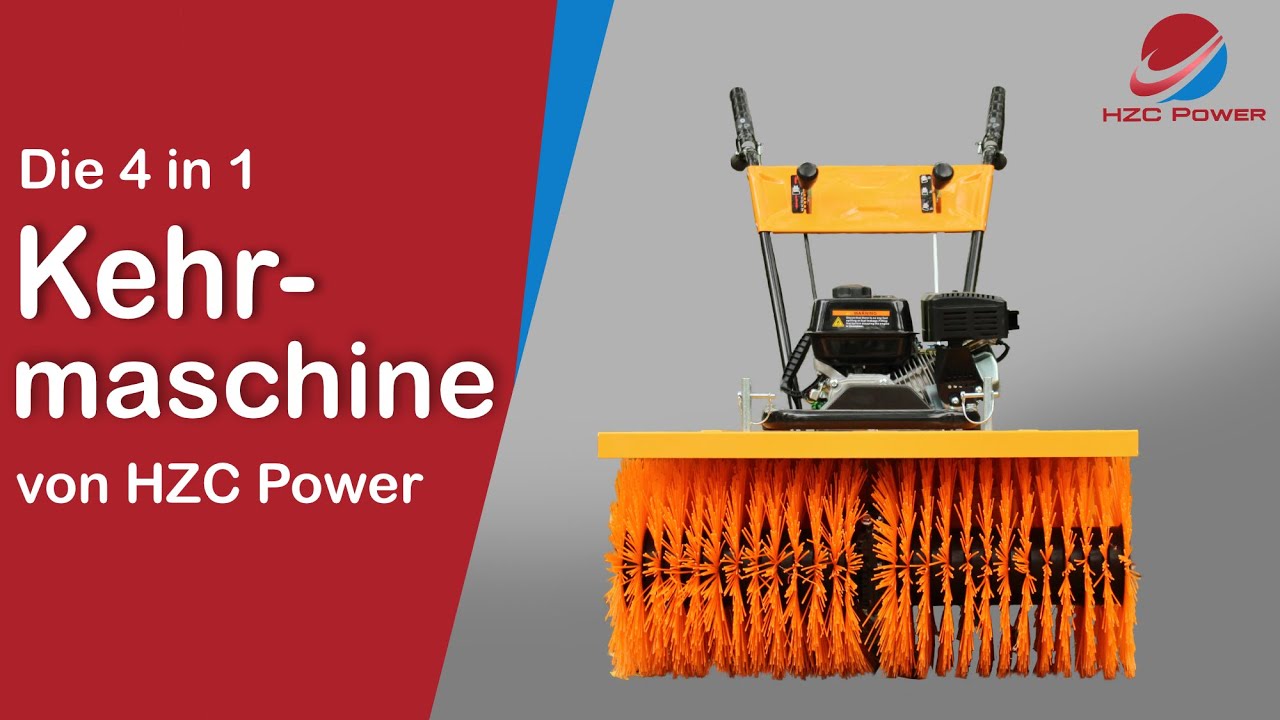 4 in 1 Kehrmaschine von HZC Power