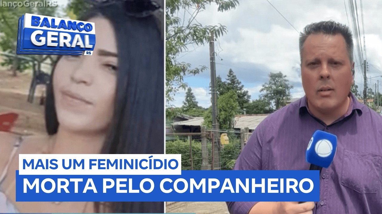 Mãe de seis filhos é morta pelo companheiro em São Francisco de Paula (RS)