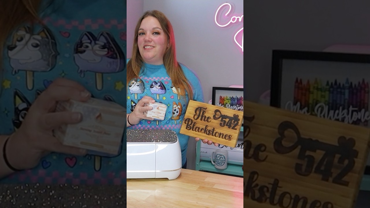 Выжигайте по дереву с помощью Cricut #Cricut