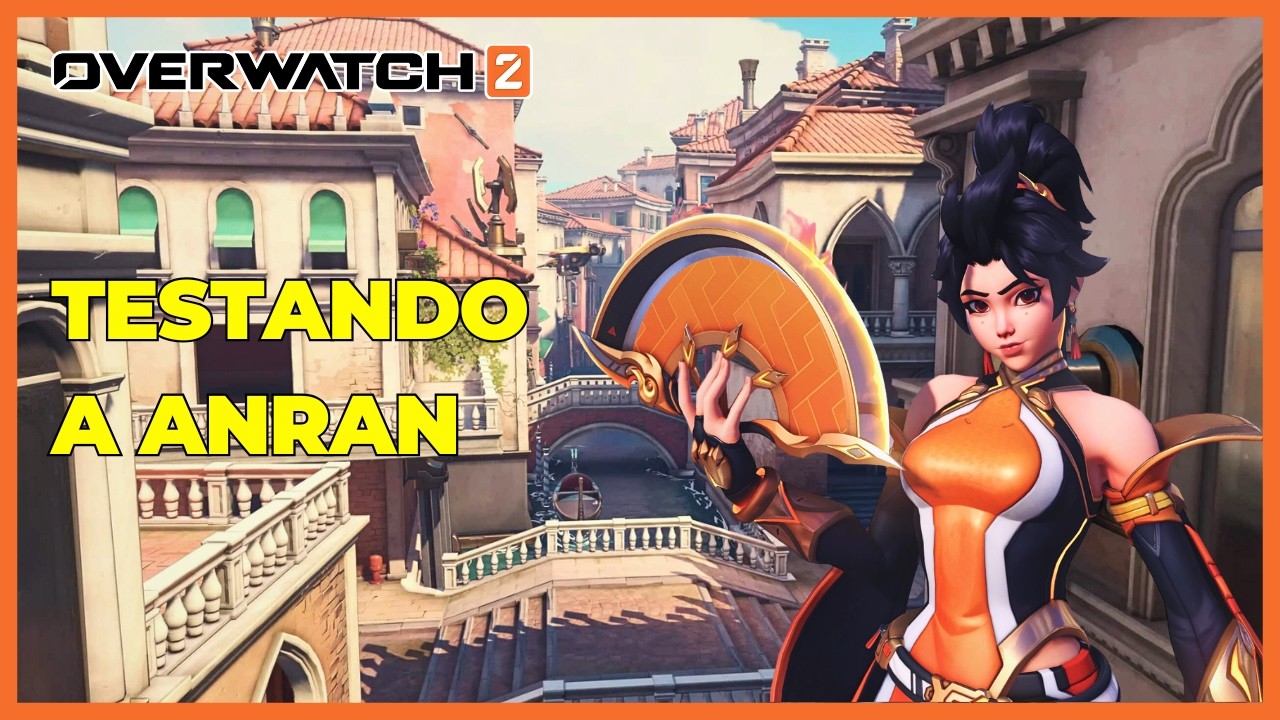 Testando a nova DPS Anran! | Overwatch
