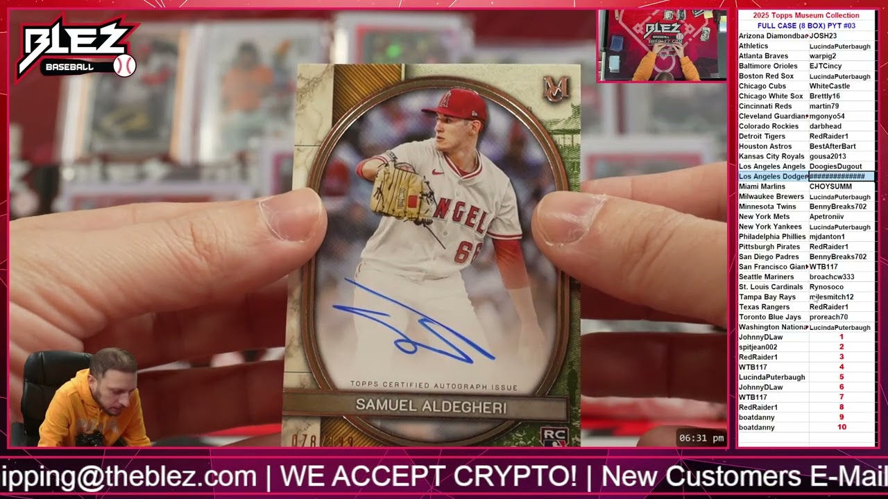 Полная распаковка коллекционной серии Topps Museum Collection 2025 года. Выберите свою команду #03
