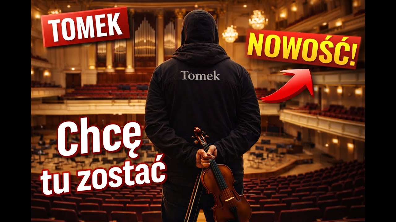 Tomek – Chcę tu zostać | Koncertowe skrzypce i emocje